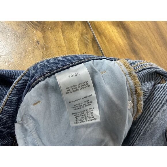 Sam Edelman Jeans The Kitten Straight Mid Rise Ankle Raw Hem Size 10/30 NWT - Picture 6 of 11